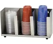 Cup Dispensers and Lid Organizers