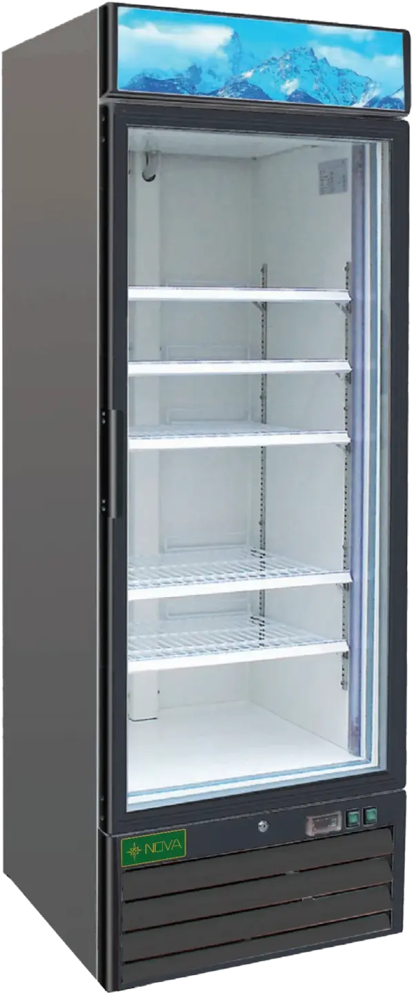 NOVA EGD-1DF-23-HC Freezer Merchandiser, 1 Door