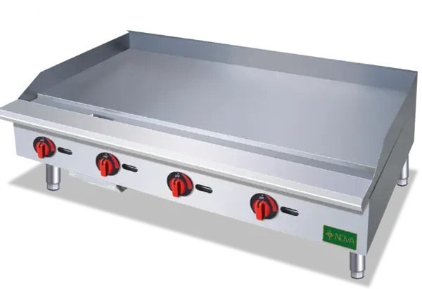 NOVA GR48 48" Gas Griddle, Manual Controls, Convertible