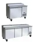 NOVA P94-SI-HC 94" Refrigerated Pizza Prep Table w/Refrigerated Base